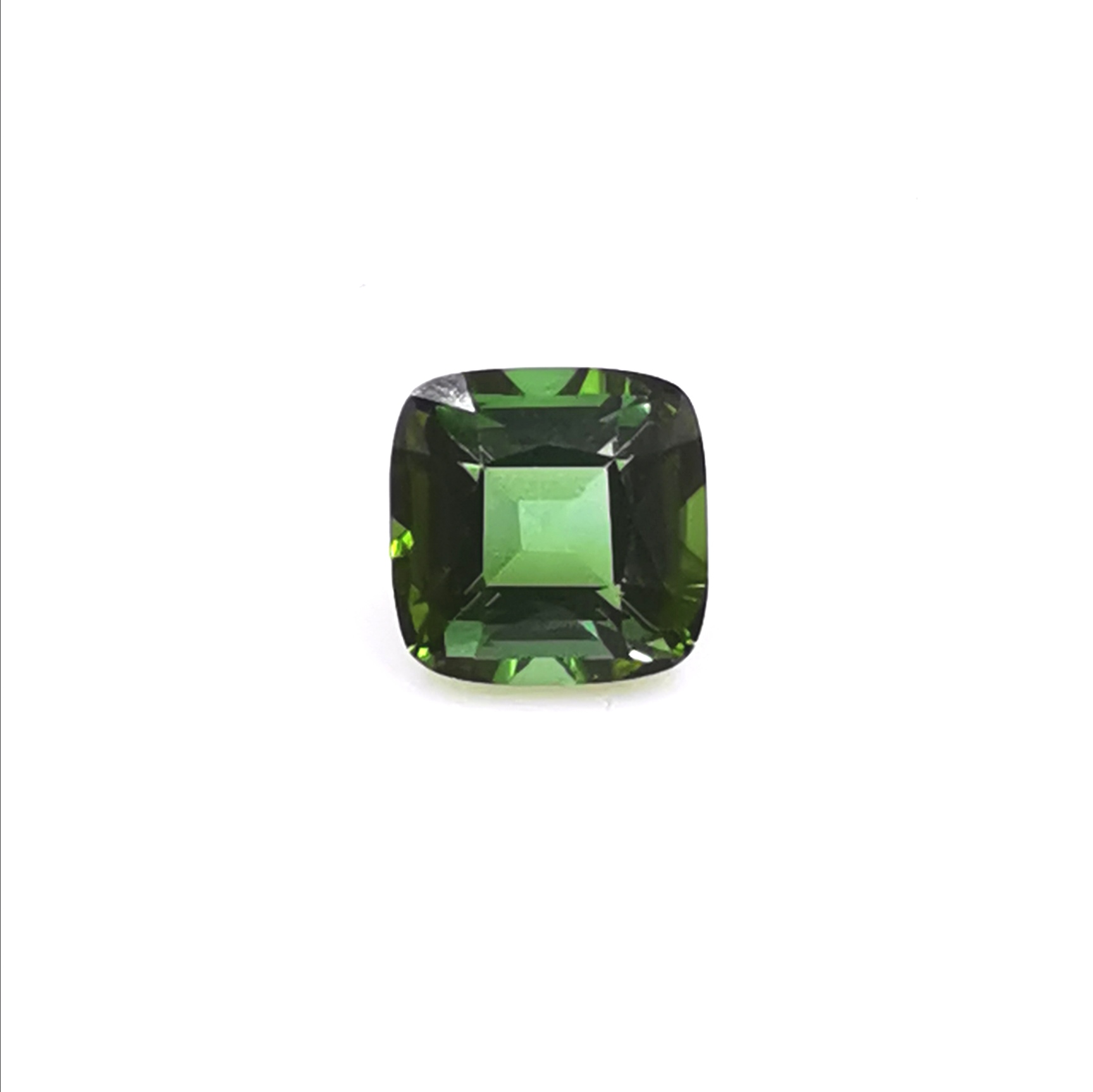 37268 Tourmaline verte coussin 1.58ct