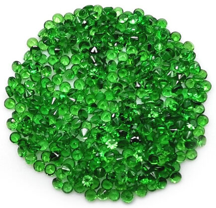 40437 Lot tsavorites rondes 1.6mm