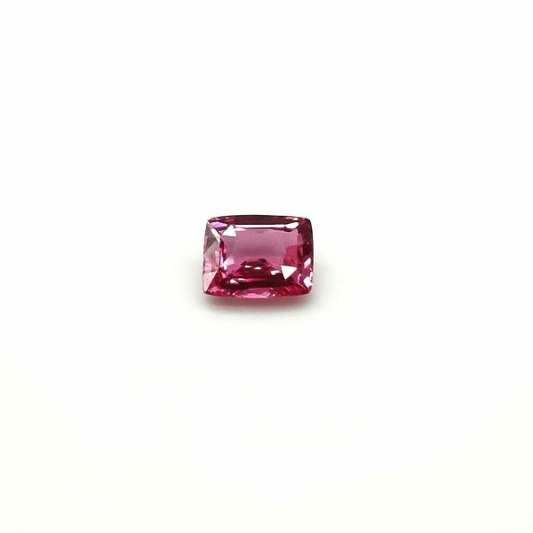 41319 Saphir rose non chauffé tonneau 79x64 2.06cts