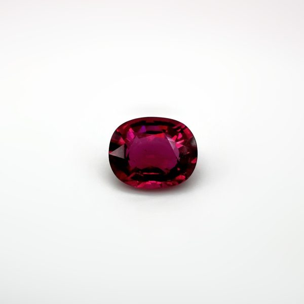 41729 Tourmaline rubellite ovale 13.5x10.9 7.00cts