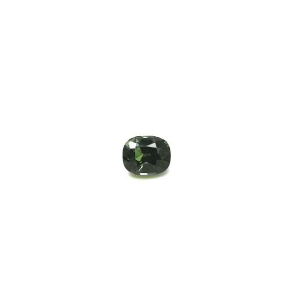 41878 Saphir vert non chauffé 85x70 3.09cts
