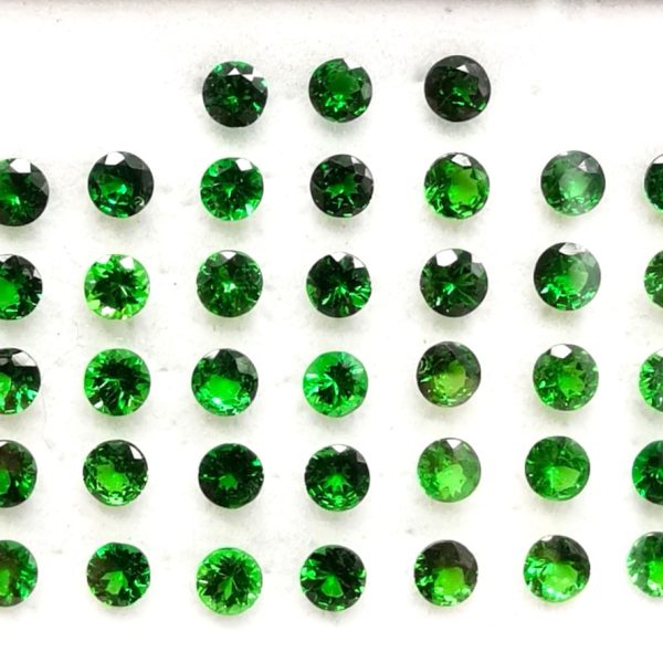 42179 Lot tsavorites rondes 5mm
