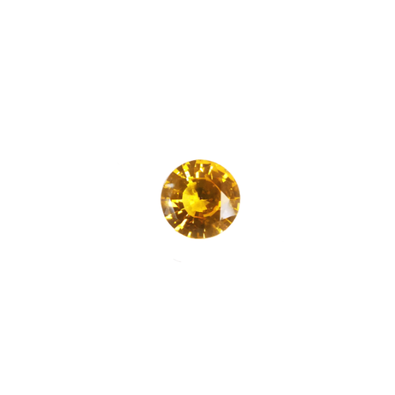 38903 SAPHIR JAUNE ROND 10.6mm 4.83 CTS
