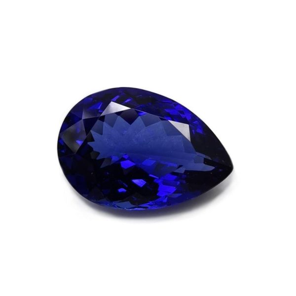 41591 TANZANITE POIRE 6.43CTS
