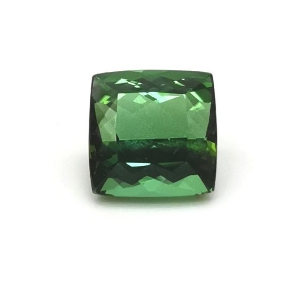 42699 TOURMALINE VERTE COUSSIN 11.5X11.5 ; 8.44CTS