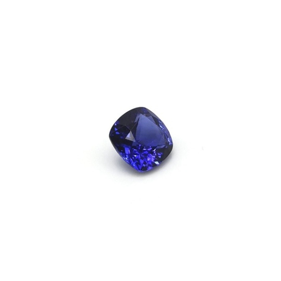 41997 TANZANITE COUSSIN 10X10 4.89 CTS
